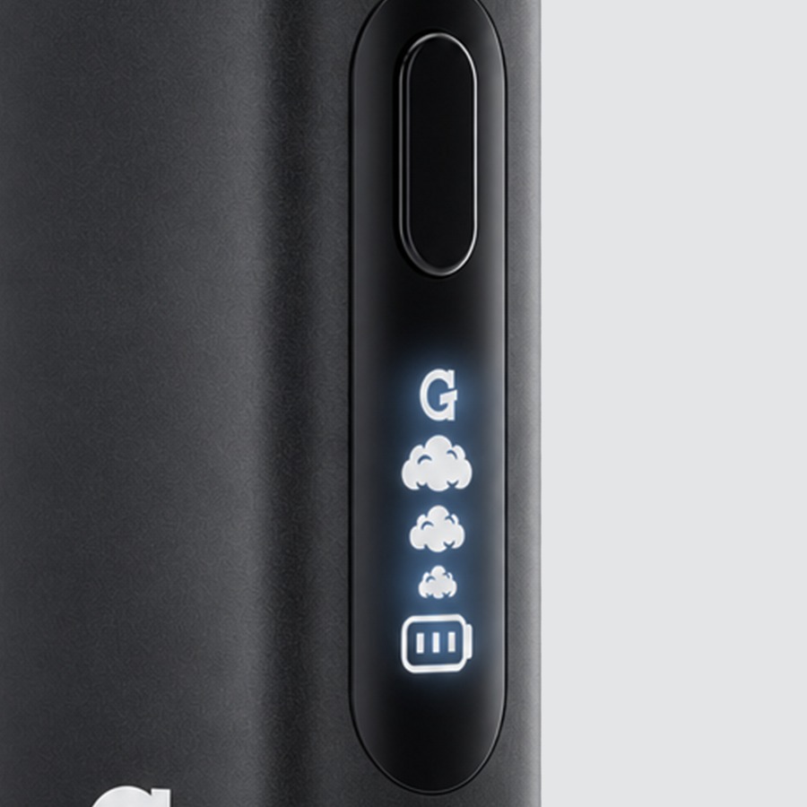 Micro II power button and temperature settings display